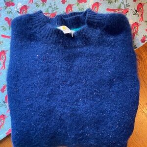 Boden Women’s Deep Blue Crewneck Sweater, XS